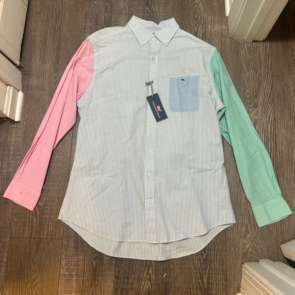 Vineyard Vines Multicolor Striped Men's Shirt